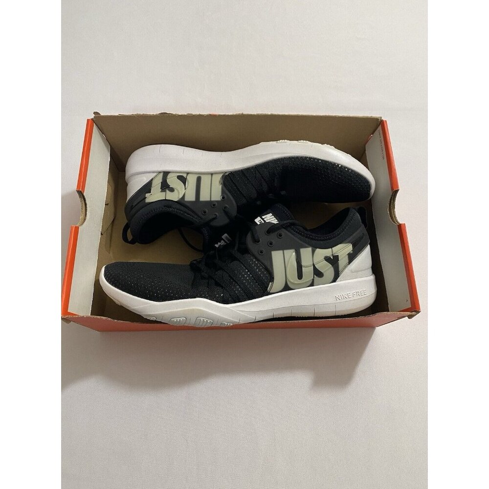 New Women’s Size 15 Black White Nike Free TR Premium Training Shoes 924592 001